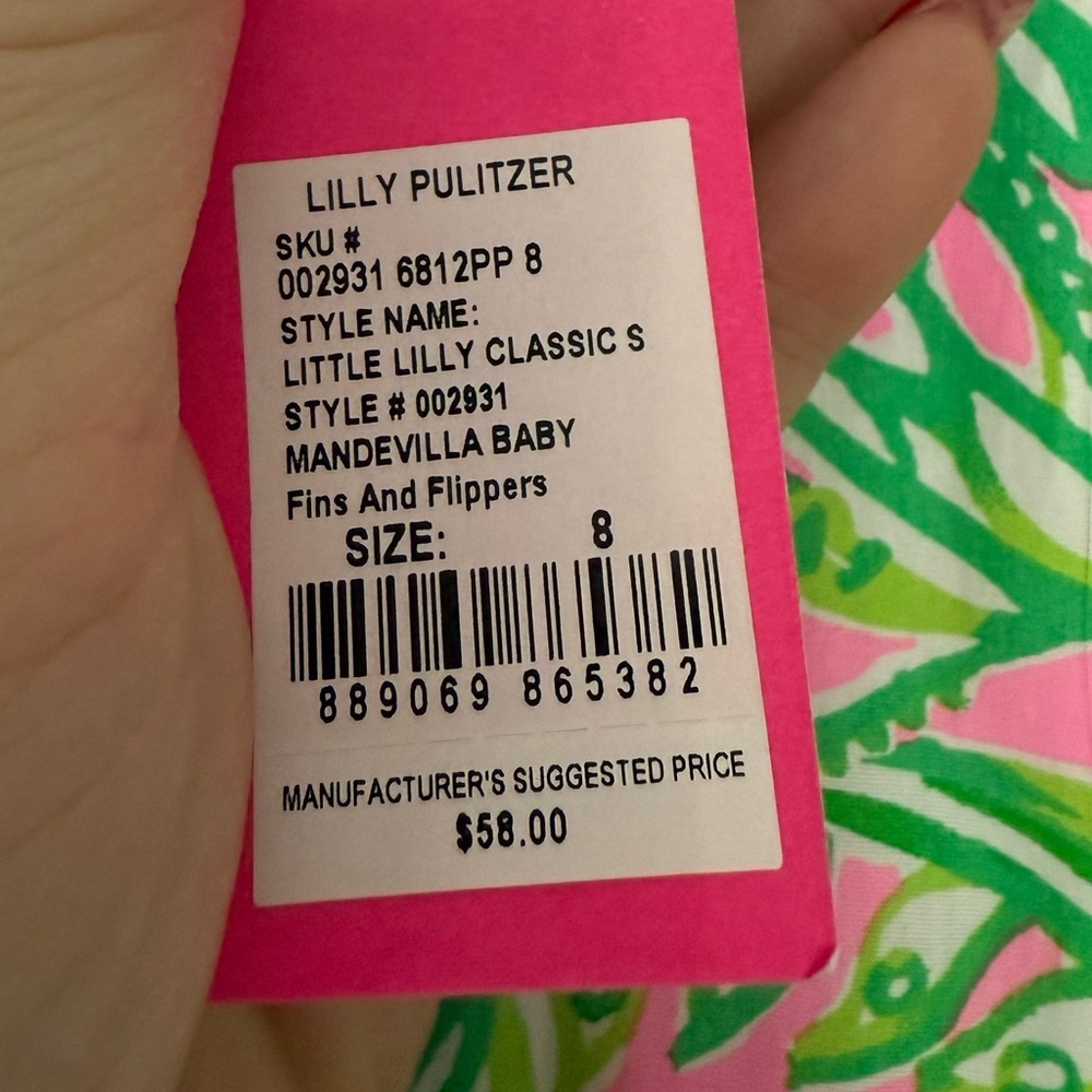Lilly Pulitzer Little Lily classic dress - Picture 3 of 3
